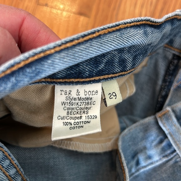 Rag & Bone blue jeans, size 29 - Picture 5 of 5